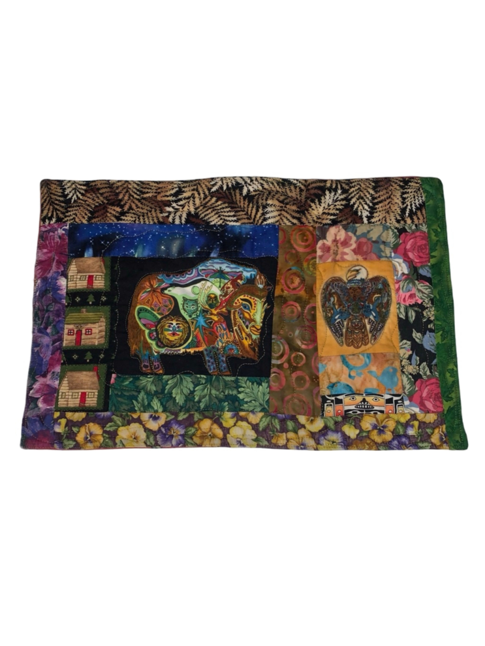 Unbranded Multicolor Quilted Placemat One Size